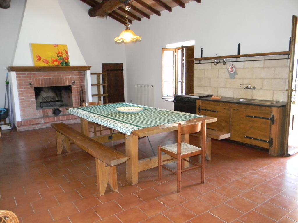 Agriturismo Podere La Selva Villa Serre Di Rapolano Ngoại thất bức ảnh